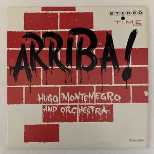 HUGO MONTENEGRO Arriba! 1960 SKB801 LATIN Vinyl Album LP UltraSonically Cleaned - Imagen 1 de 7