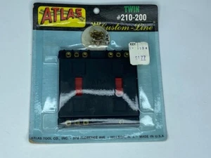 NEW ATLAS CUSTOM-LINE TWIN #210-200 ELECTRIC CONTROL SWITCH ATLAS TOOL CO. - Picture 1 of 2