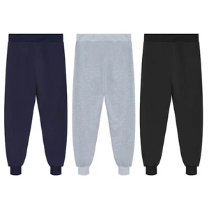 Kids Boys Sweatpants Training Sport Practice Pants Simple Workout Breathable - Picture 1 of 27