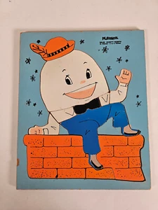 Playskool • 12 Piece Wood Puzzle • Humpty Dumpty #185-22 - Picture 1 of 4