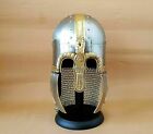 Medieval Viking Helmet Anglosaxon Reenactment Events helmet With Chain mail