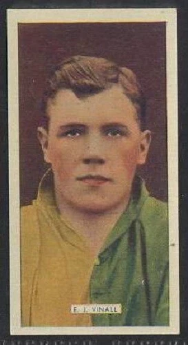 Carreras, Popular Footballers, Vinall Norwich City 1936 - Image 1 of 1