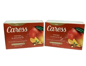 Carezza Olio di Mango e Mandorle Sapone Ringiovanente Beauty Bar, 2 Barrette - Foto 1 di 2