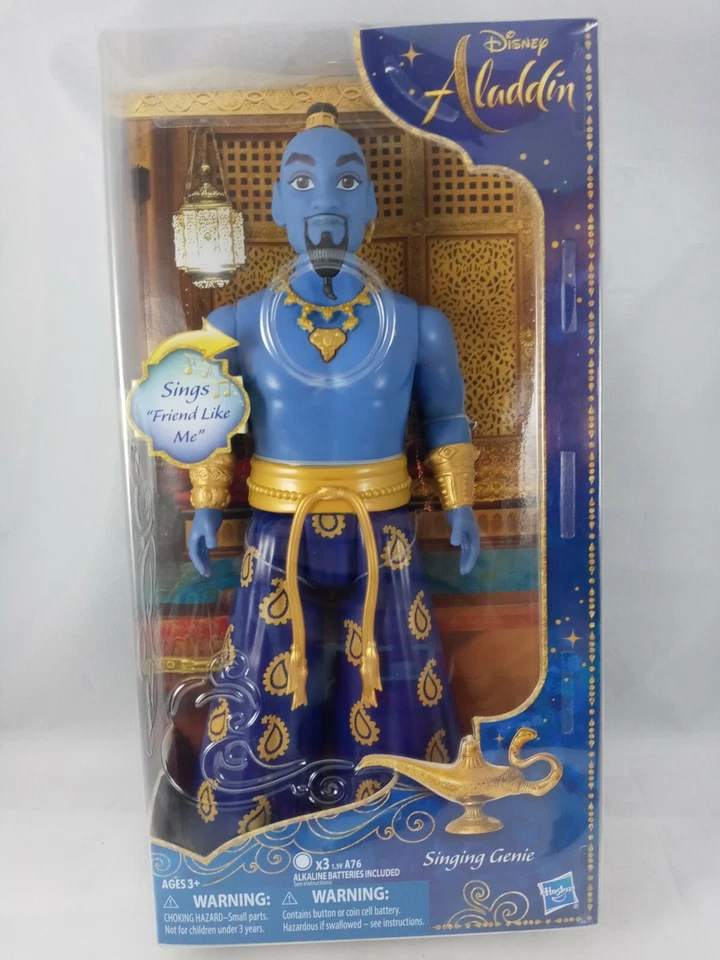 Singing Genie 12 Inch Action Figure Hasbro Disney Aladdin Electronic 2018