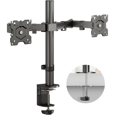 ONKRON Doppelmonitor Halterung für 13-32 Zoll, bis 8 kg, D221E-B - Bild 1 von 4