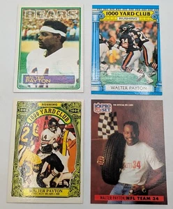 Walter Payton Chicago Bears 1990s NFL Football Cards Lot - Bild 1 von 2