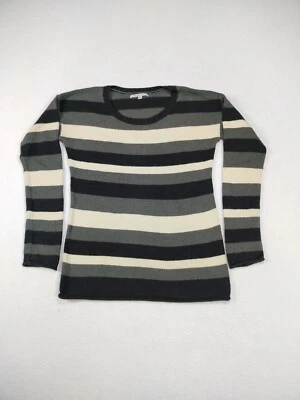 Suéter GAP para mujer a rayas medianas mezcla de lana Cabincore Normcore acogedor elástico Foto 1 de 4