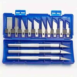 13pc Carving Knife Aluminum Alloy Carving Knife Paper-cut Carving Knife Tool Set - Picture 1 of 10
