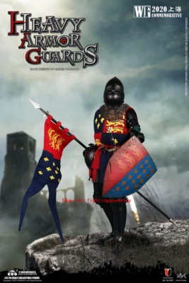 Figura 1/6 COOMODEL SE2002 Heavy Armor Guards Black Knight WF Limited EN STOCK Foto 1 de 4