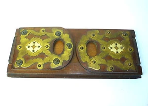 Serre-Livres Avec Marqueterie Um 1900 - Photo 1/1