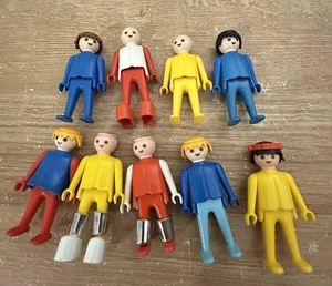 Konvolut 8 Vintage Geobra Playmobil Figuren   - Bild 1 von 2