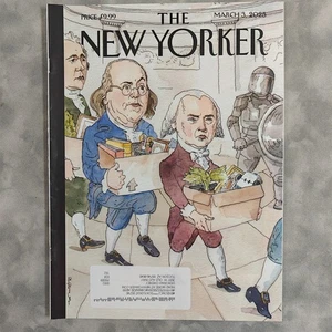 The New Yorker Magazine March 3 2025 You're Fired Barry Blitt Cover Trump Issue - Picture 1 of 2