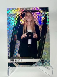 2024 Panini Prizm WNBA Kate Martin Variation Checkerboard Silver Prizm RC SSP - Picture 1 of 2