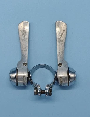 Palanca de cambios de fricción Shimano SL-L422 trinquete L422 abrazadera de tubo descendente ¡en JP 93 g! Foto 1 de 4