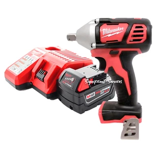 Milwaukee 2659-20 M18 1/2" Li-Ion Pin 5.0 Ah Batería Llave de Impacto Kit - Imagen 1 de 3