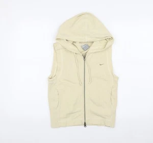 Chaqueta con capucha Nike beige para hombre - mediana, estilo informal - Imagen 1 de 12