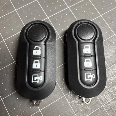 2 Flip Replacement for 2015-2021 Dodge Ram Promaster 3B Remote Key Fob RX2TRF198 - Image 1 of 4