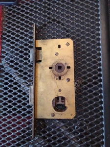 Rz Einstecktschloß Bks Links 55 mm Dorn 74 Entfernung 20 mm Stulp - Bild 1 von 3