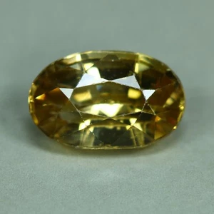 2.71 Cts_Excellent Diamond Sparkle_100 % Natural Unheated Yellow Zircon_Srilanka - Picture 1 of 3