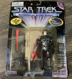 Figura Borg Serie de Acción Interestelar Star Trek Playmates Sellada 1995 - Imagen 1 de 8