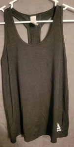 Reebok Women's Halter Tank Top Activewear Black Heather Size S NWOT - Picture 1 of 3