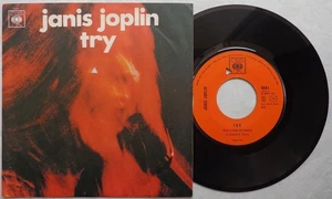 Janis Joplin "Try (Just A Little Bit Harder)" Original 1970 Italian 7" Vinyl - Bild 1 von 2