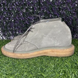 Jil Sander Green Desert Stiefeletten Herren Größe 8 Wildleder Kreppsohle Komfort " - Bild 1 von 12