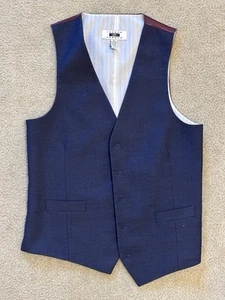 Joseph Abboud Boys Navy Blue Dress Vest – Size 18 - Picture 1 of 3