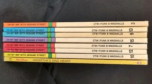 On My Way With Sesame Street Books Lot Of 7 Books Plus One Disney - Bild 1 von 10