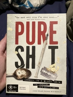 Pure Shit (DVD, 1975) 3-Disc Deluxe Package With Booklet Region 4 - Tracked Post - Image 1 of 4