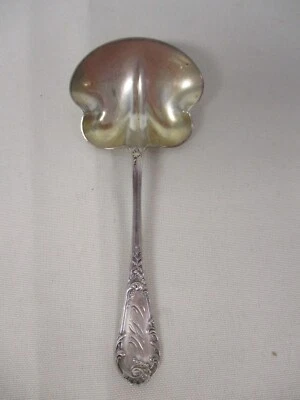 DOMINICK & HAFF LOUIS XIV COLHER DE GELÉIA ESTERLINA ESTILO ANTIGO CONDIMENTO EXTRAVAGANTE 4 3/4" - Imagem 1 de 4