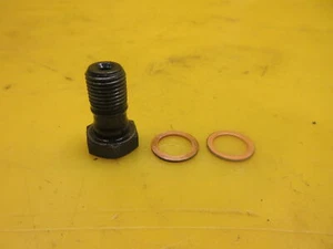 OEM 2012 SKI-DOO MXZ X RS 600 E-TEC 120" BRAKE LINE BANJO BOLT W/ WASHERS ASSY - Picture 1 of 3