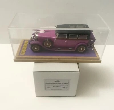 1/43 1928 Mercedes Benz 630 Sedanca De Ville Carrosseria Saoutchik Limousine EMC - Image 1 of 4