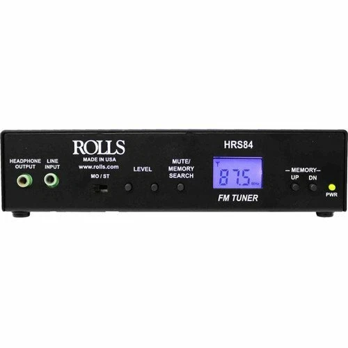 Rolls HRS84 FM Digital Tuner with XLR Outputs - Image 1 of 1
