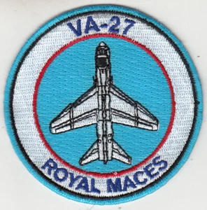 PARCHE DE HOMBRO RETRO VFA-27 ROYAL MACES  - Imagen 1 de 1