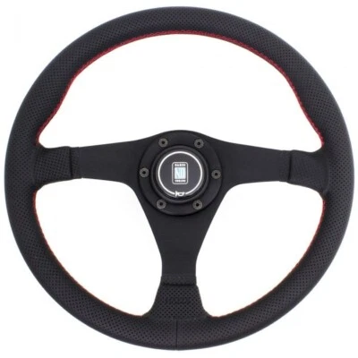 Nardi Gara Steering Wheel 350mm For: Mitsubishi Lancer Evo 1 2 3 4 5 6 7 8 9 10 - Image 1 of 4