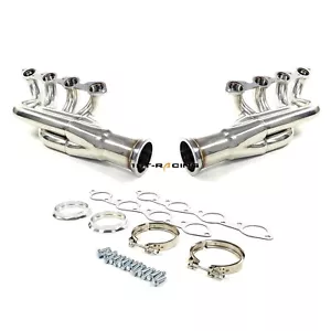 3.5" V band Exhaust Headers for BBC Big Block Chevy 396/427/454/507/572 V8 65-72 - Foto 1 di 5