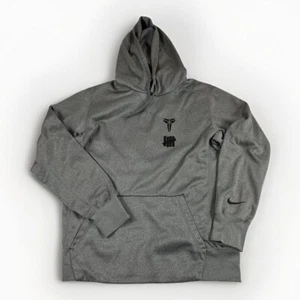 Nike Kobe x Undefeated Gray Hoodie Mens M UNDFTD Mamba Sweater 5 Strikes *RARE* - Picture 1 of 9