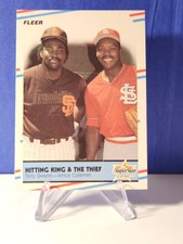 1988 Fleer Super Star Specials Tony Gwynn & Vince Coleman card # 634