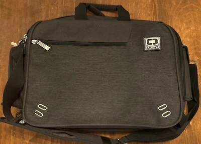 Ogio Messenger Bag Laptop City Corp Classification 03507 GrayW/ Shoulder Strap - Image 1 of 4