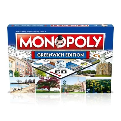 Top Trumps Monopoly Greenwich Edition Family Board Game | 2-6 Players - Image 1 of 4