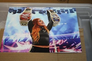 WWE BECKY LYNCH UNSIGNED 8X10 PHOTO WOMENS CHAMPION MONEY IN THE BANK - Picture 1 of 1