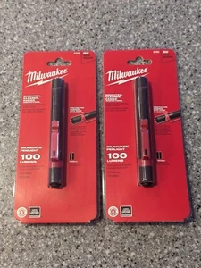 2 NEW Milwaukee 2105 TRUEVIEW HD Penlight Flashlight 100 lumens - Picture 1 of 6