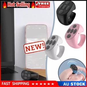 Smart Ring Remote Control Wireless Bluetooth Page Turner Selfie Video ControllWZ - Picture 1 of 17