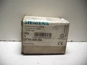 SIEMENS 3TY6 480-0A CONTACTS FOR 3TB48 - NEW! QUANTITY! - Picture 1 of 1