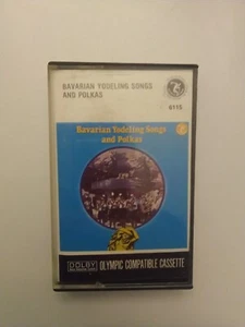 Bavarian Yodeling Songs and Polkas German Oktoberfest Music Album Cassette Tape - Picture 1 of 3