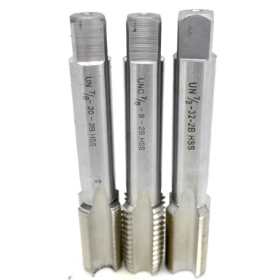 REELEER 1x HSS Right / Left Hand Tap 7/8" - 9 12 14 16 18 20 24 28 32 UN UNS UNEF BSW