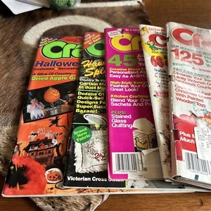 1980’s & 1990’s CRAFTS MAGAZINE LOT OF 5 ISSUES - - Picture 1 of 18