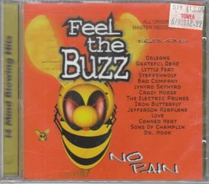 FEEL THE BUZZ: No Pain - 14 1960's & 1970's Rock Classics (1998) NEW/SEALED - Picture 1 of 2