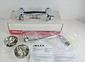 Delta Delex Küche 6" Wandmontage Wasserhahn 24003 fehlt blaues Stück am Griff - Bild 1 von 14